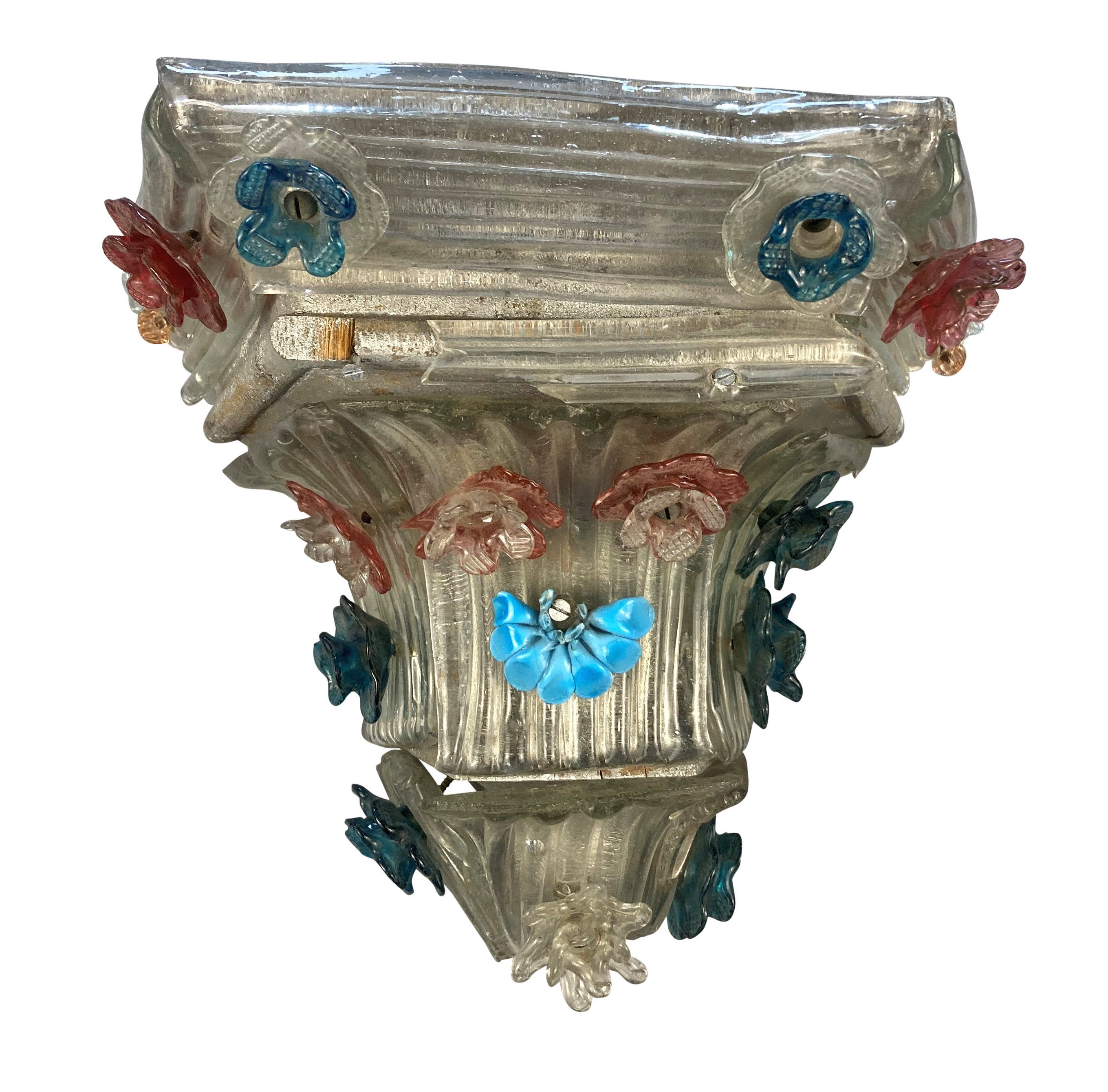 Pair of Antique Venetian Wall Brackets 