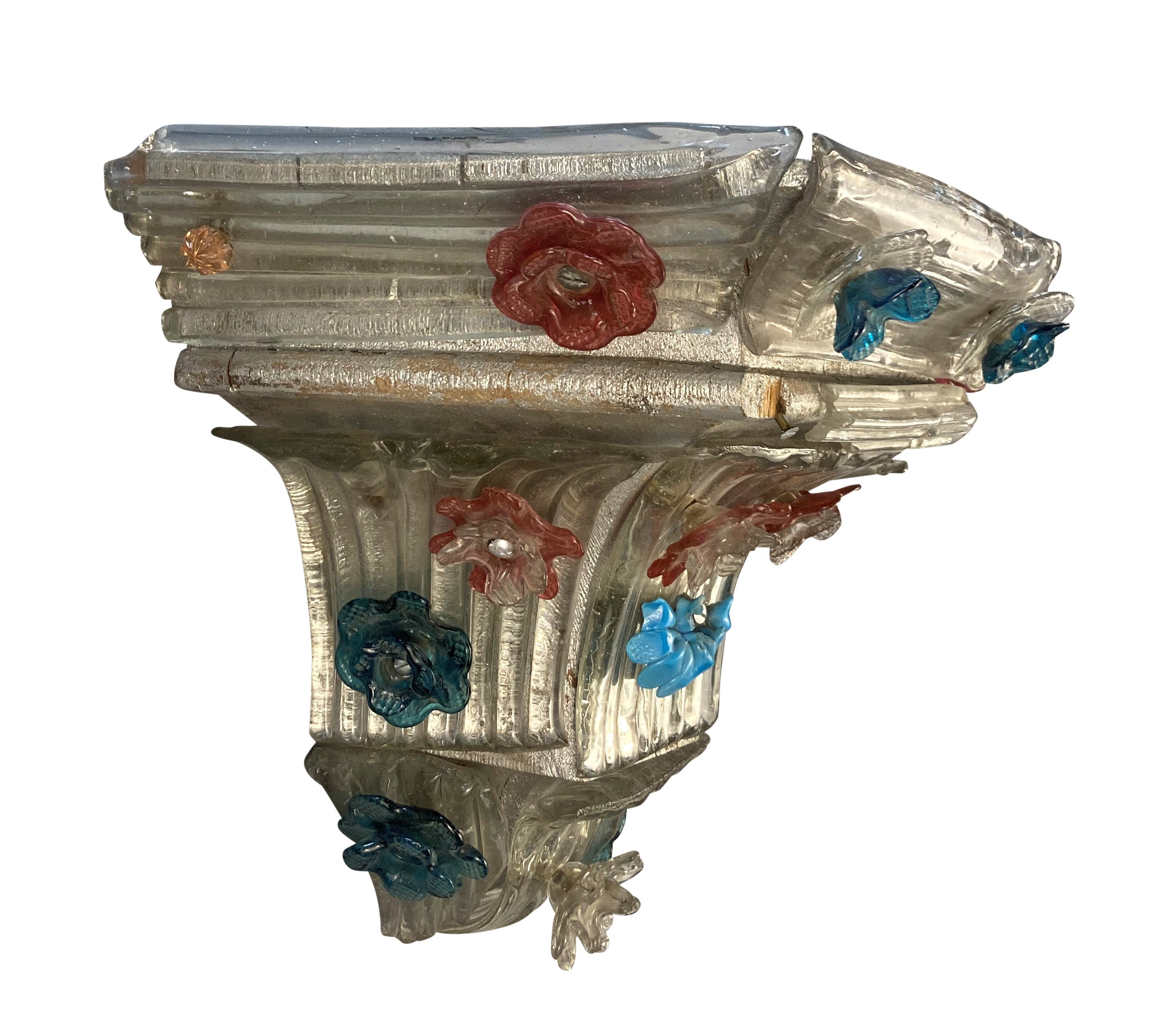 Pair of Antique Venetian Wall Brackets 