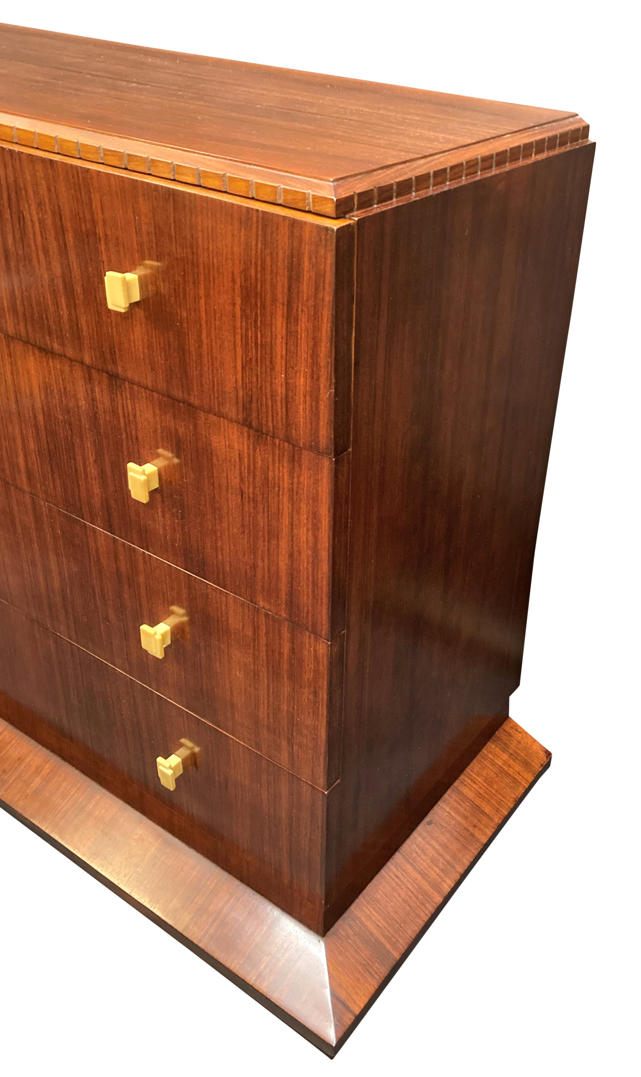French Art Deco Commode in the Manner of Ruhlmann, c.1930