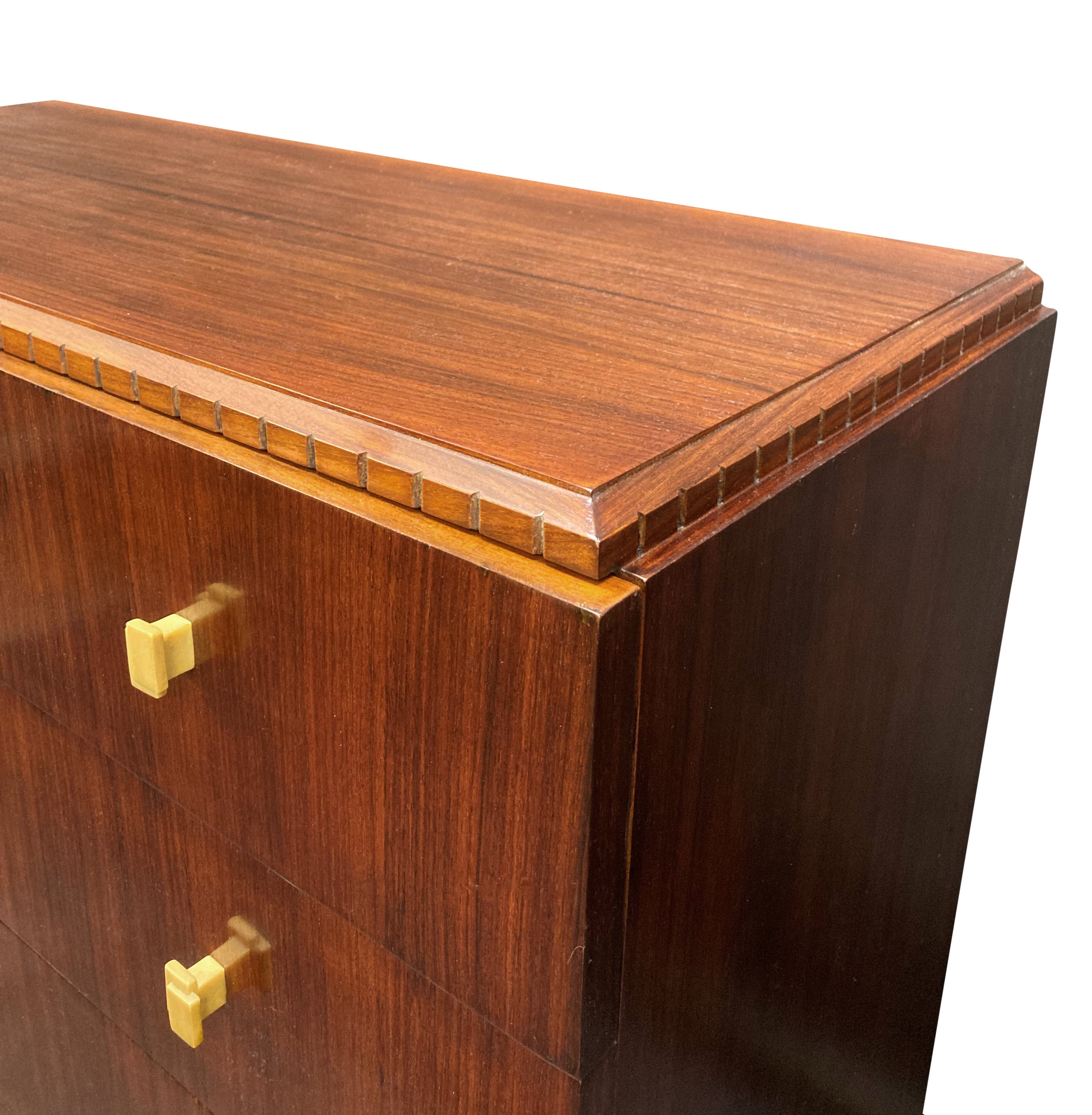 French Art Deco Commode in the Manner of Ruhlmann, c.1930