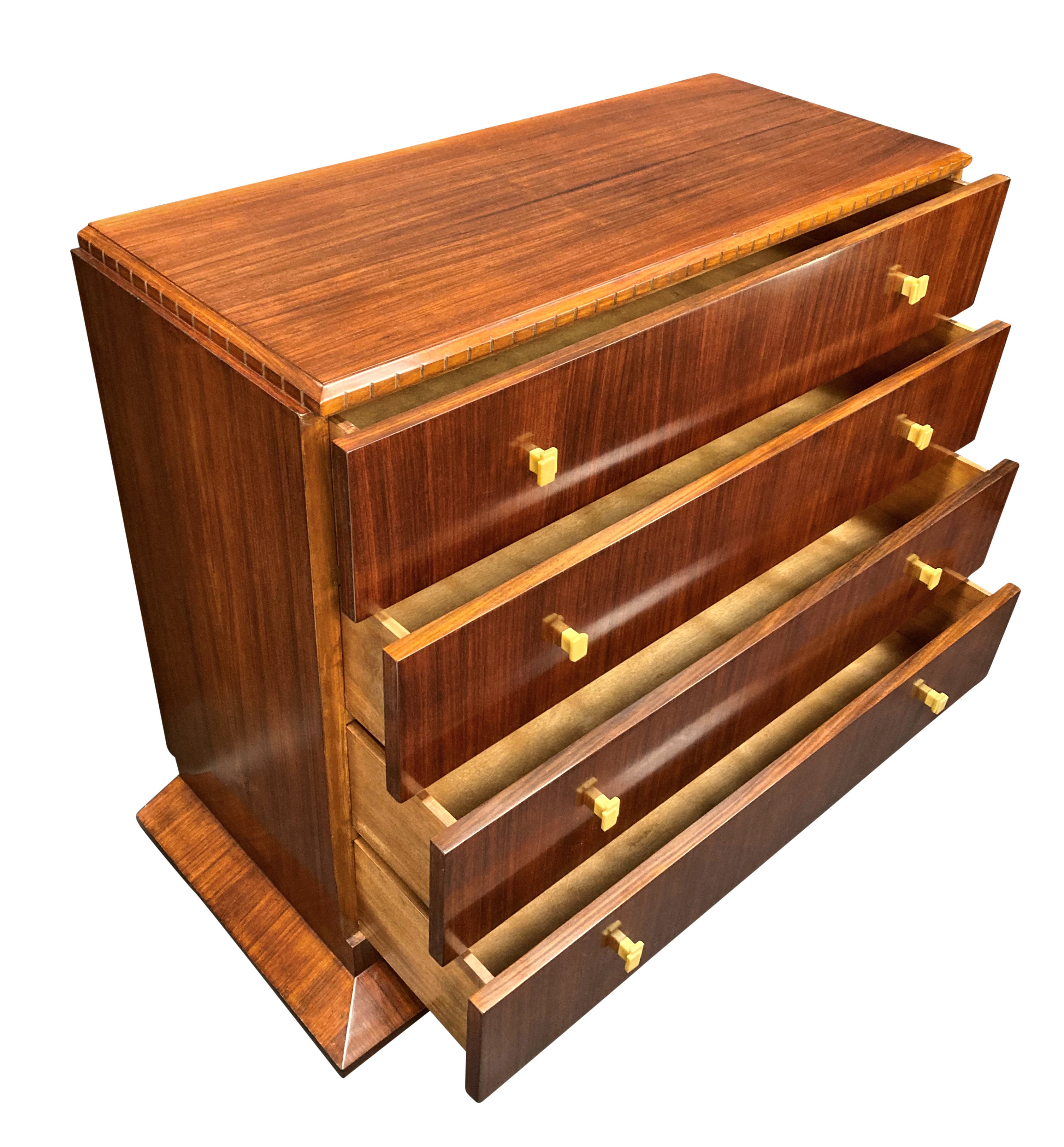 French Art Deco Commode in the Manner of Ruhlmann, c.1930