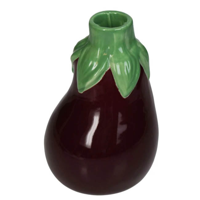 "Aubergine Bud Ceramic Vase | Casa JJ
"