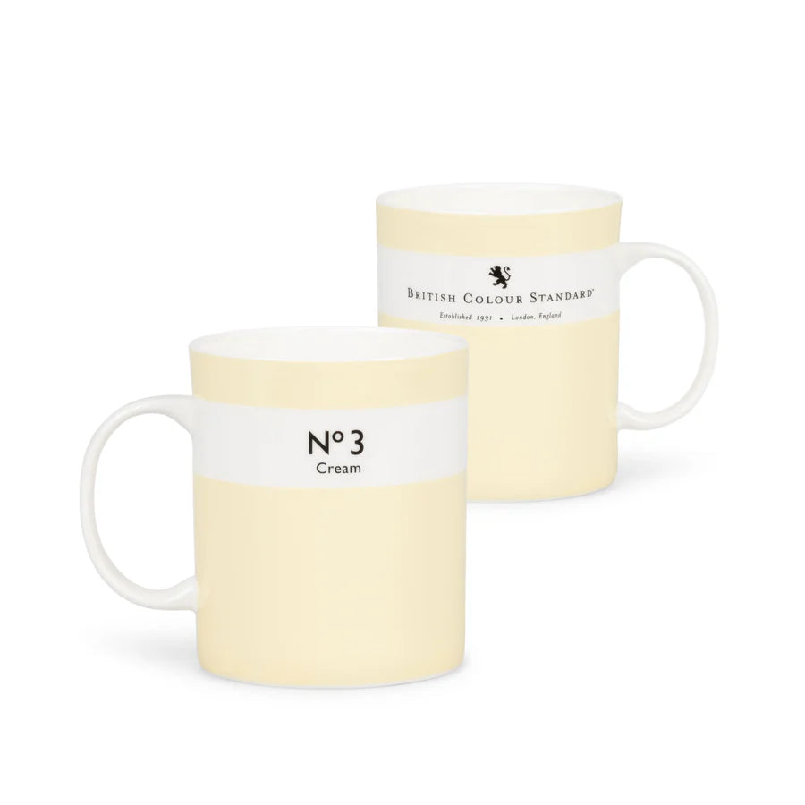 Cream Bone China Mug | British Colour Standard