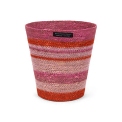Seagrass Waste Paper Basket in Guardsman & Neyron | British Colour Standard