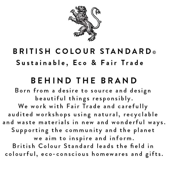Seagrass Waste Paper Basket in Guardsman & Neyron | British Colour Standard