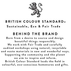 Seagrass Waste Paper Basket in Tuscan & Guardsman | British Colour Standard
