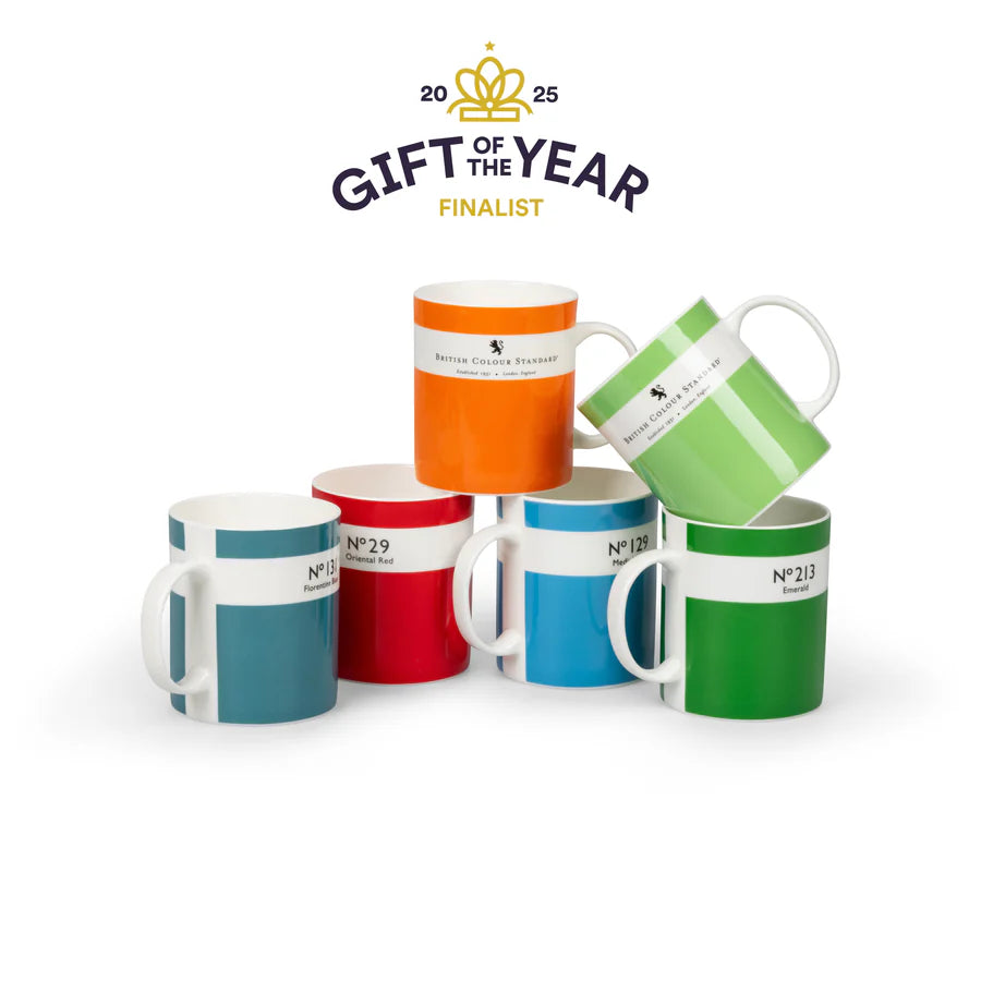 Medici Blue Bone China Mug | British Colour Standard