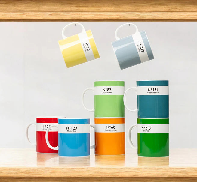 Emerald Green Bone China Mug | British Colour Standard