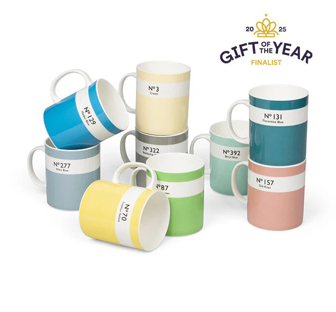 Florentine Blue Bone China Mug | British Colour Standard