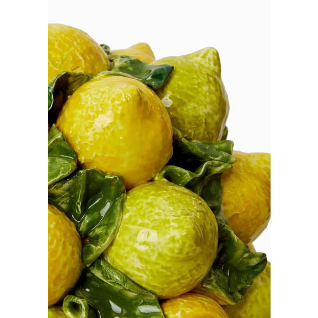 Capri Decorative Lemon Ceramic Basket | Casa by JJ