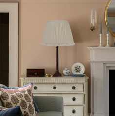 Cream Empire Lampshaded with Frill | Rosana Lonsdale