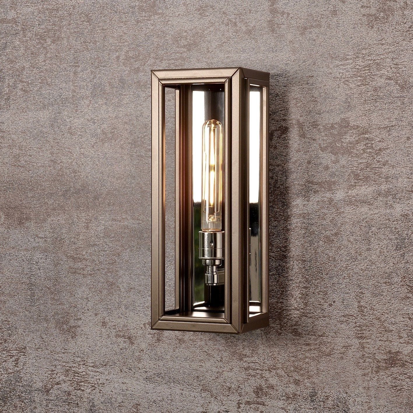 Windor Outdoor Box Light | Bronze | Cressida & Rose