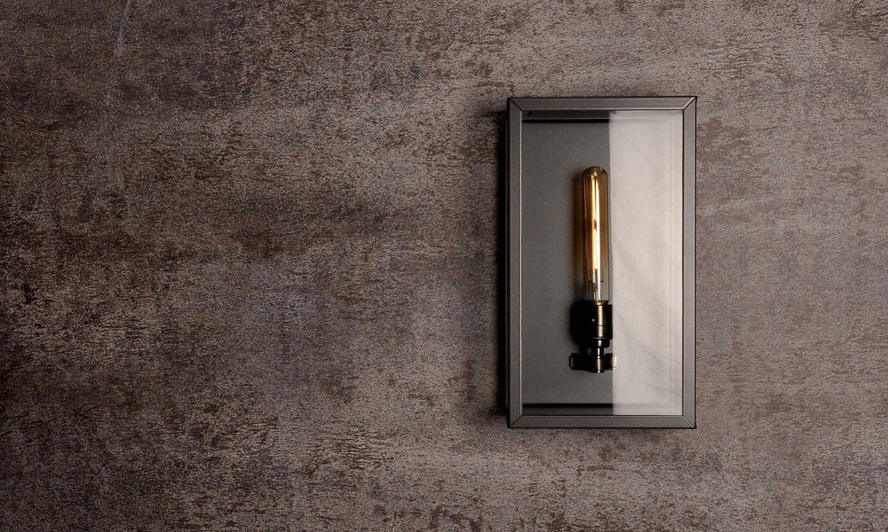 Chelsea Outdoor Box Light | Pewter | Cressida & Rose