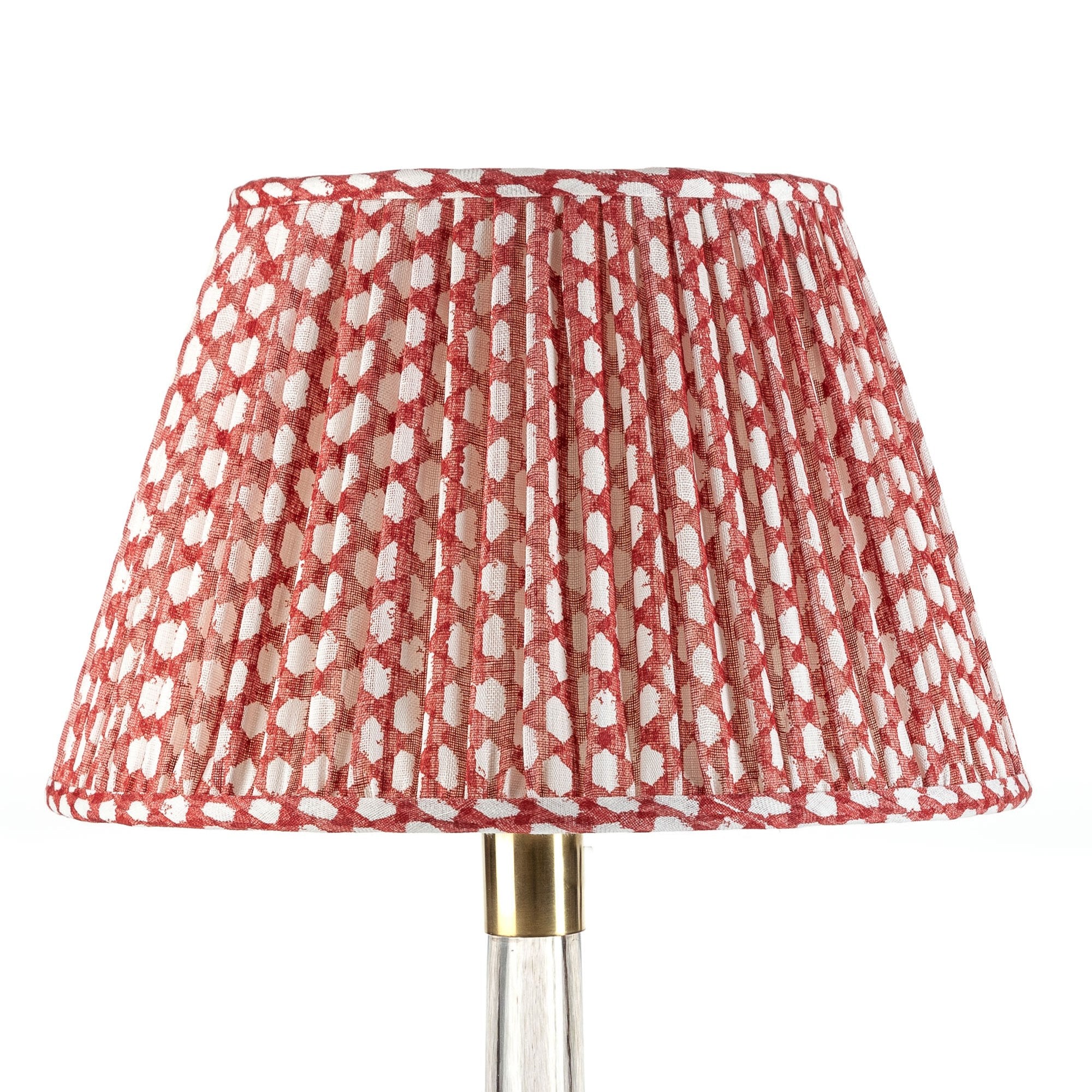 Fermoie | Wicker Red Lampshade 