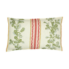 Hester | Pink & Green Floral Cushion | Linwood 