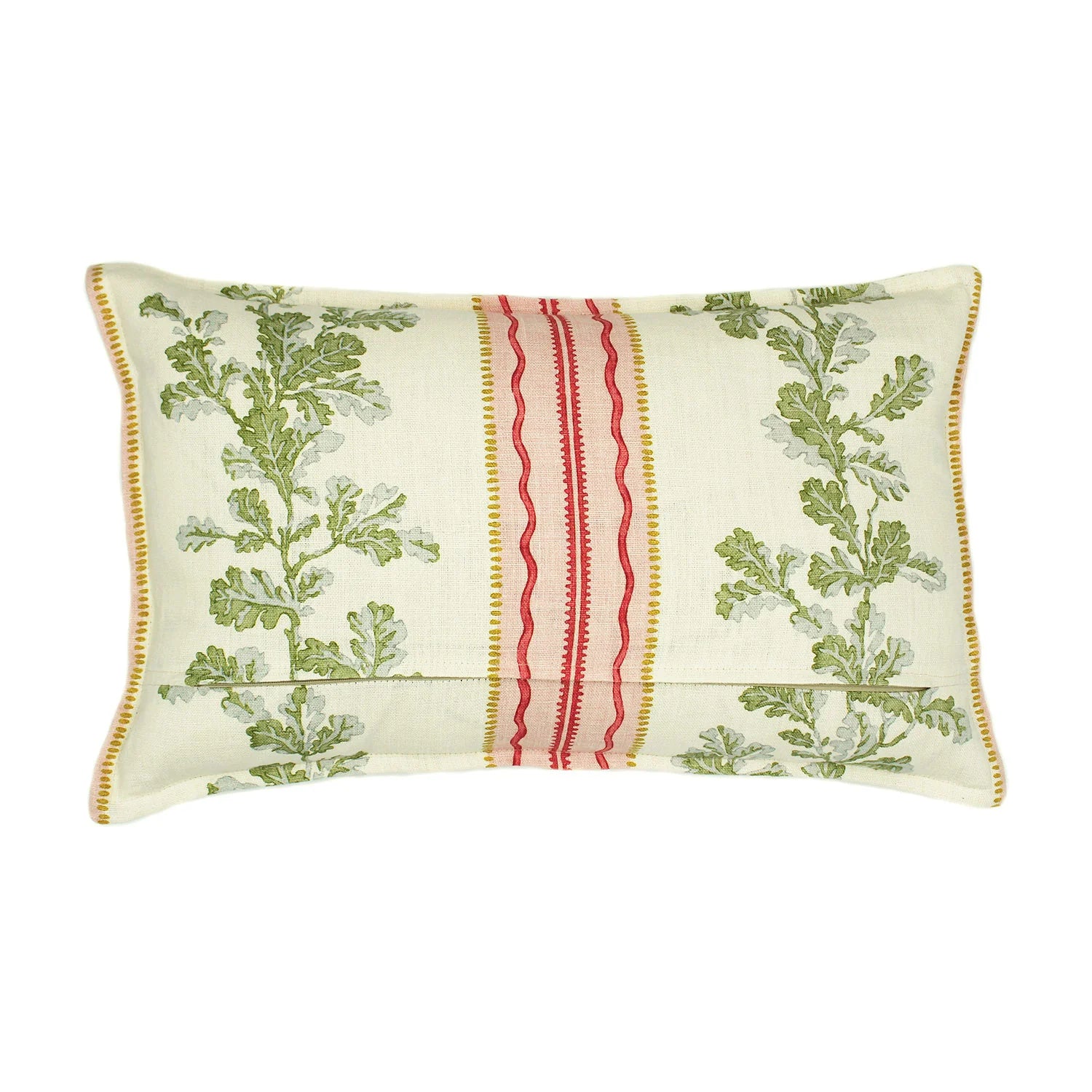 Hester | Pink & Green Floral Cushion | Linwood 
