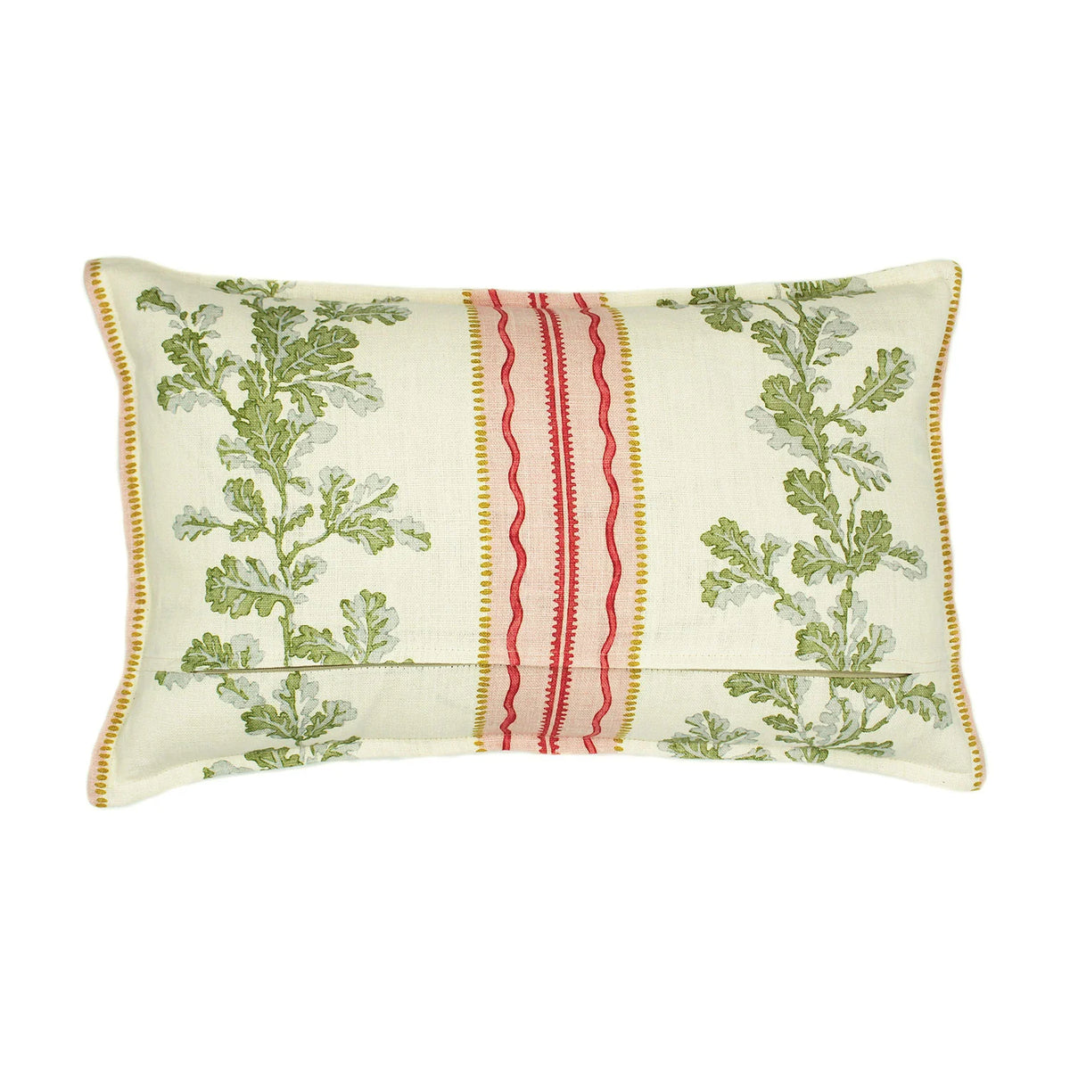 Hester | Pink & Green Floral Cushion | Linwood 