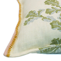 Hester | Pink & Green Floral Cushion | Linwood 
