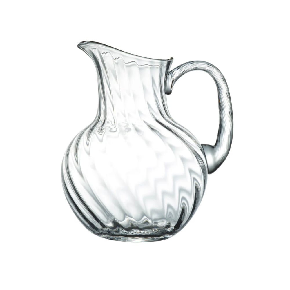 Crystal Water Jug with Ripple Design | The Vintage List