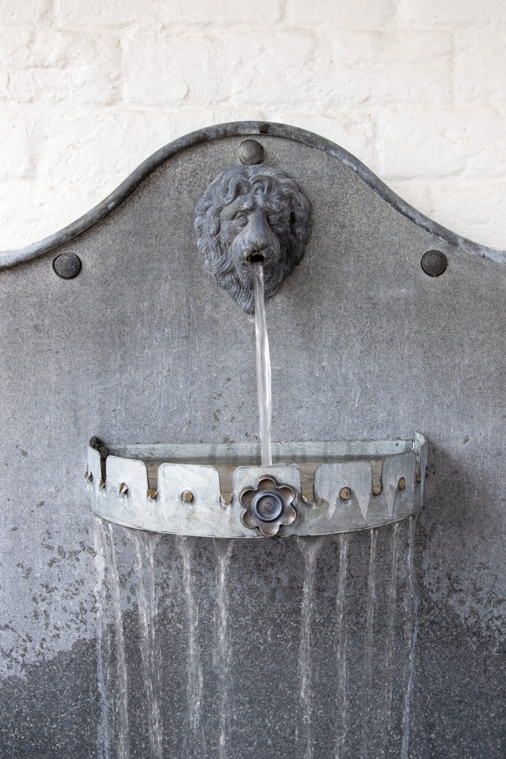 Handcrafted Galvanised Steel Water Feature | Arthur Jack