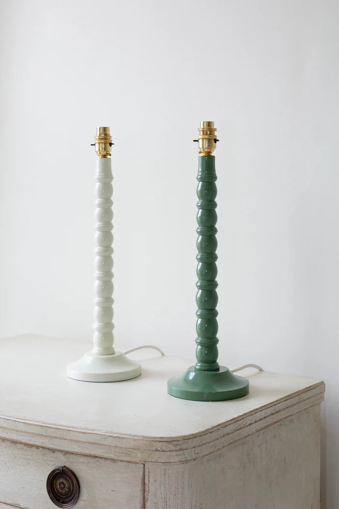 Bobbin Lamp in Moss Green | Patton House