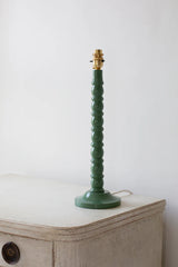 Bobbin Lamp in Moss Green | Patton House