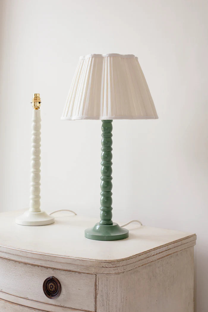 Bobbin Lamp in Moss Green | Patton House