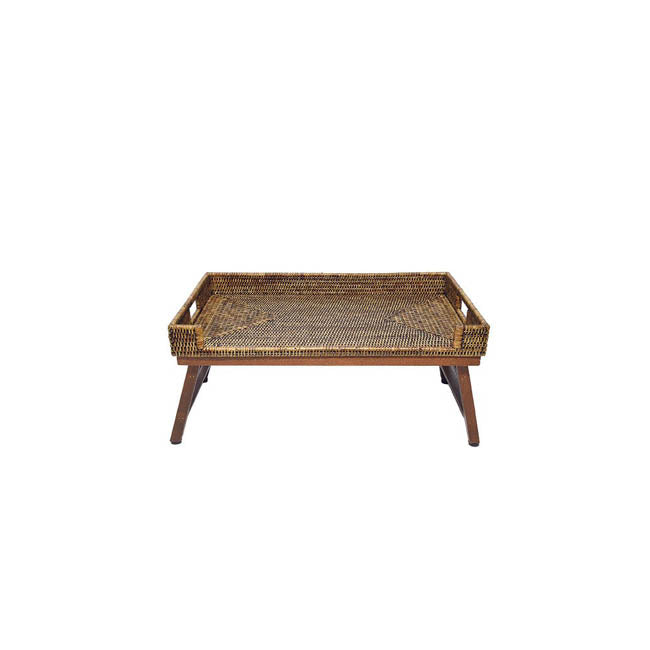 Rattan Breakfast Tray | Natural Brown | Casa JJ