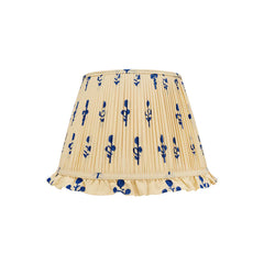 Blue Rose Lampshade with Frill | Rosana Lonsdale