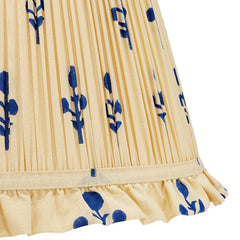 Blue Rose Lampshade with Frill | Rosana Lonsdale