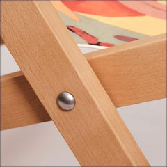 Vintage Inspired Wooden Deckchair- Point Of Contact - TATE - Victor Pasmore