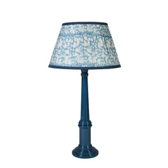 Blue Floral Gathered Empire Lampshade| Kelling Home