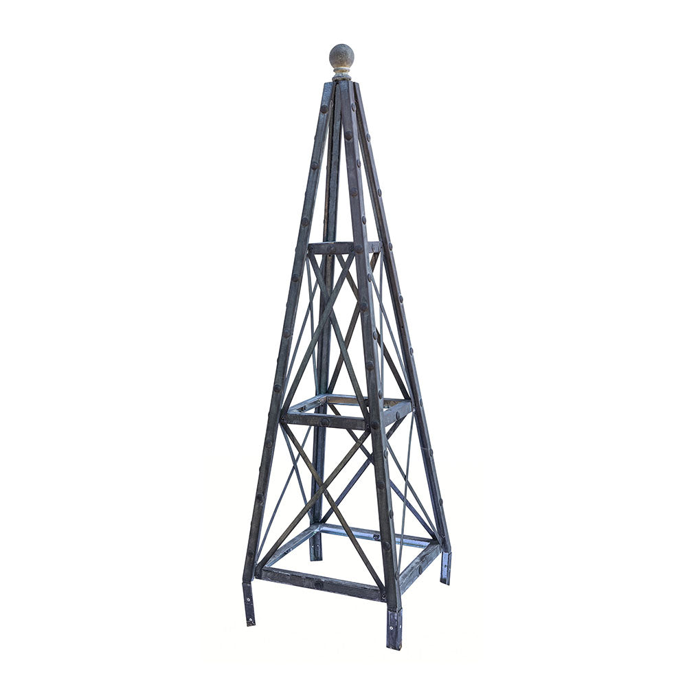 Georgian Style Galvanised Steel Obelisk | Arthur Jack