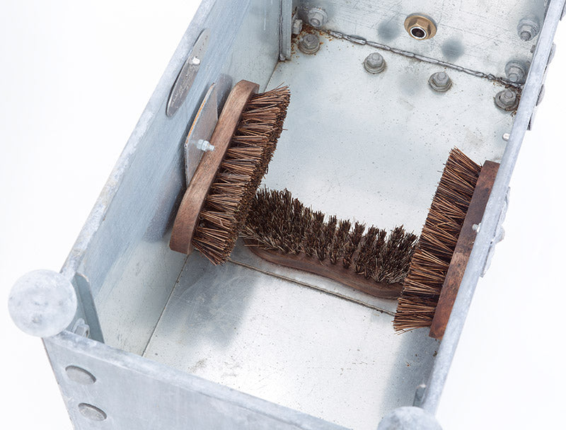 Classic Georgian Style Galvanised Steel Boot Washer