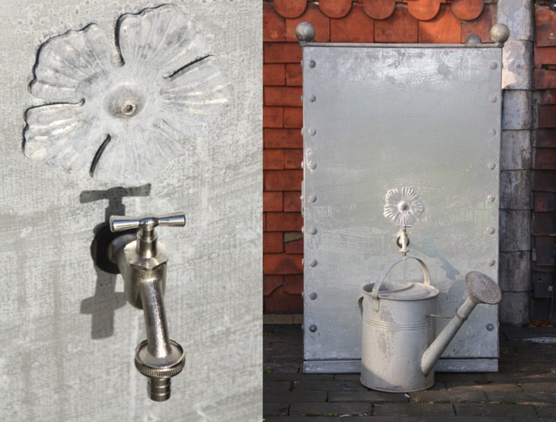 Traditional Georgian Style Handcrafted Galvanised Steel Water Butt