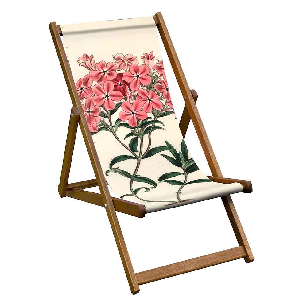 Vintage Style Deckchair with South Harrow TFL LTM - Underground 