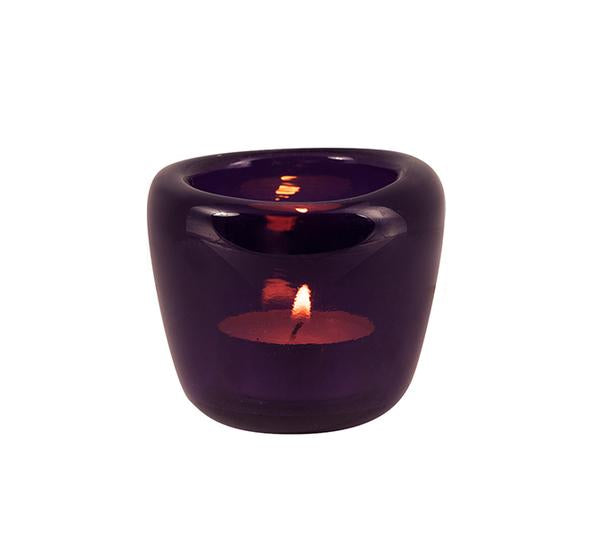 Handmade Tea Light Holders in Aconite Violet