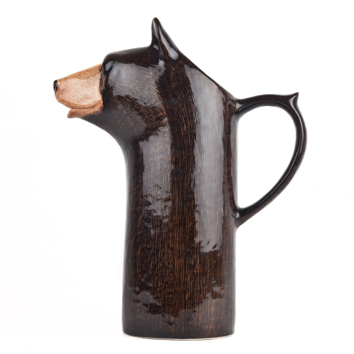 Black Bear Wine Jug