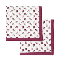 Ruby Ditsy Napkin (Set of 4)