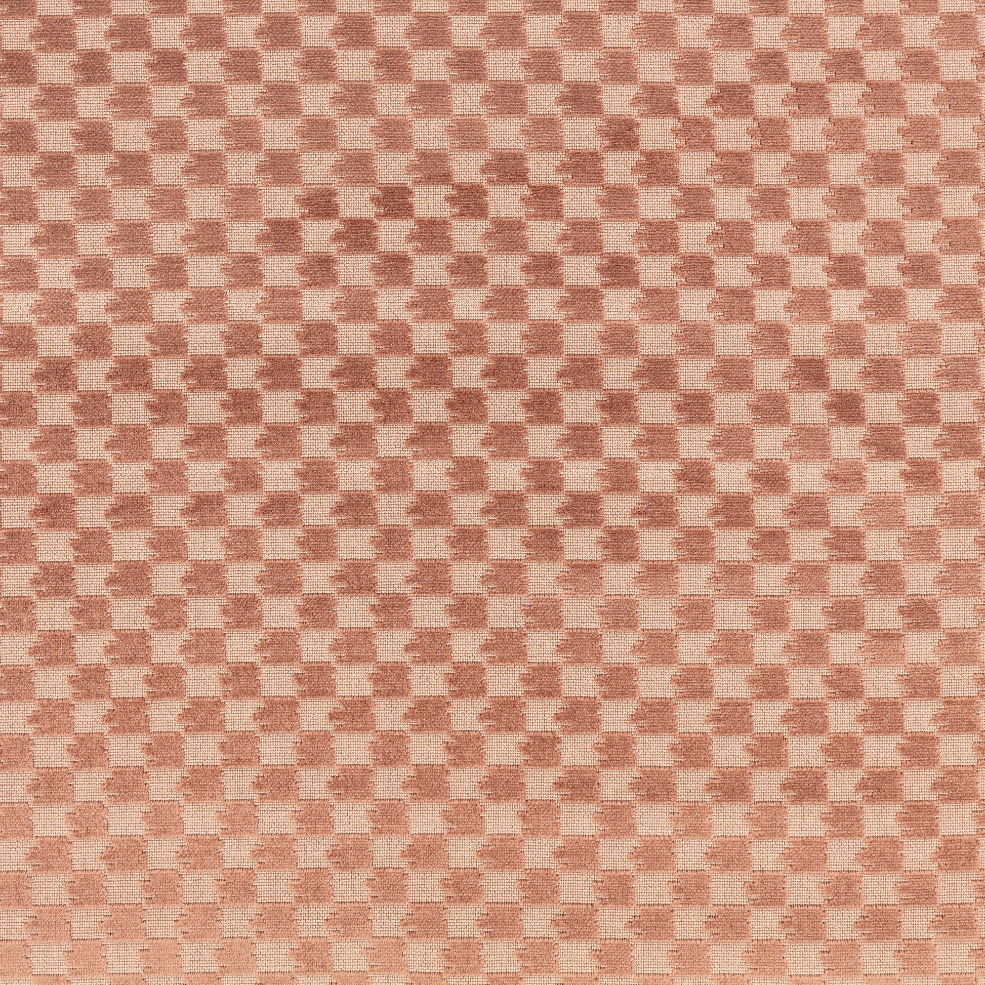 Daisy Check Velvet Lampshade | Dusty Pink | Tinker & Tallulah