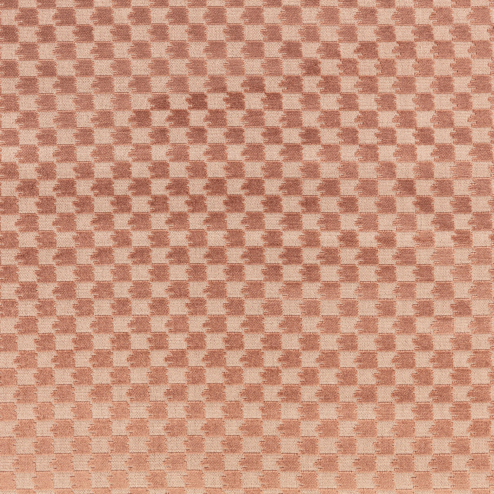 Daisy Check Velvet Lampshade | Dusty Pink | Tinker & Tallulah