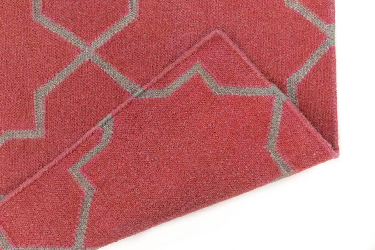 Handwoven 'Eastern Stars' Pink Rug | Jennifer Manners – lesser spotted