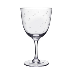 Set of 6 'Stars' Wine Glasses