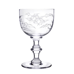 Set of 6 'Ferns' Wine Goblets 