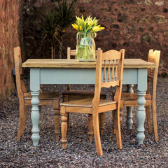 3ft Farmhouse Table with Turned Legs & VARIOUS COLOUR OPTIONS