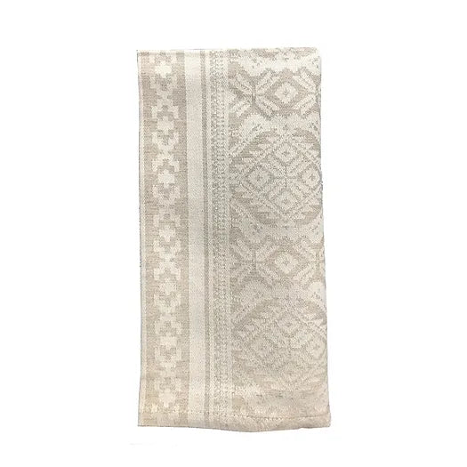 Hungarica Tablecloth in Natural & Cream | Julia Brendel