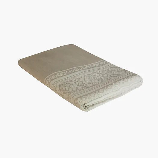 Hungarica Tablecloth in Natural & Cream | Julia Brendel