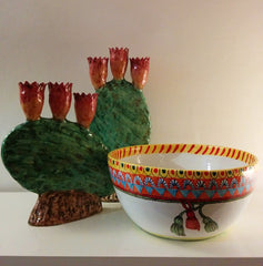 Handmade Ceramic Salad Bowl Tableware