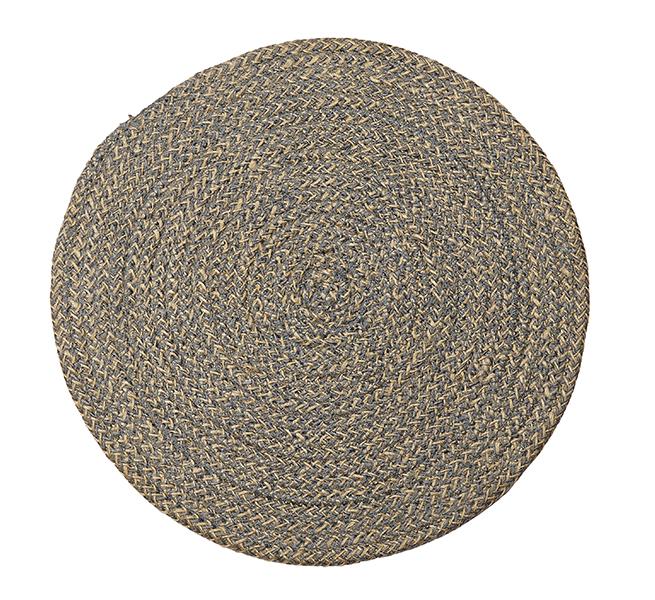 Jute Placemats Grey Natural Fibre Dining Serving Mats Tableware