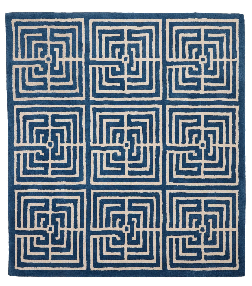 Maze II Hand Tufted New Zealand Wool Rug